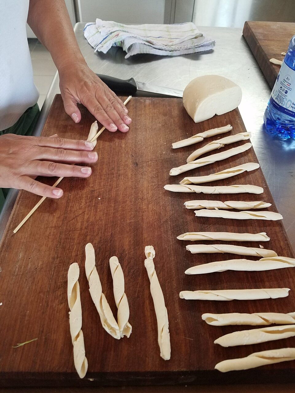 pasta fileja fatta a mano