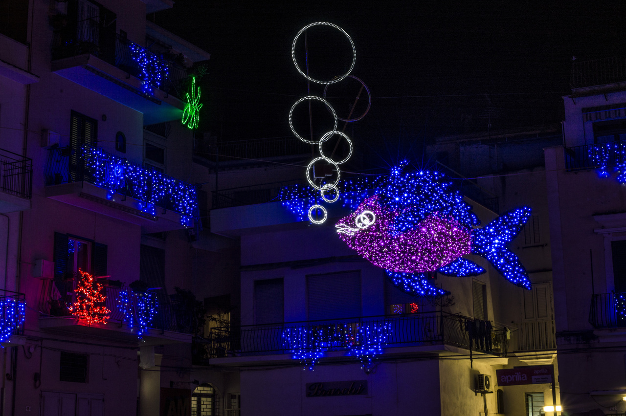 Luminarie di Natale a Gaeta