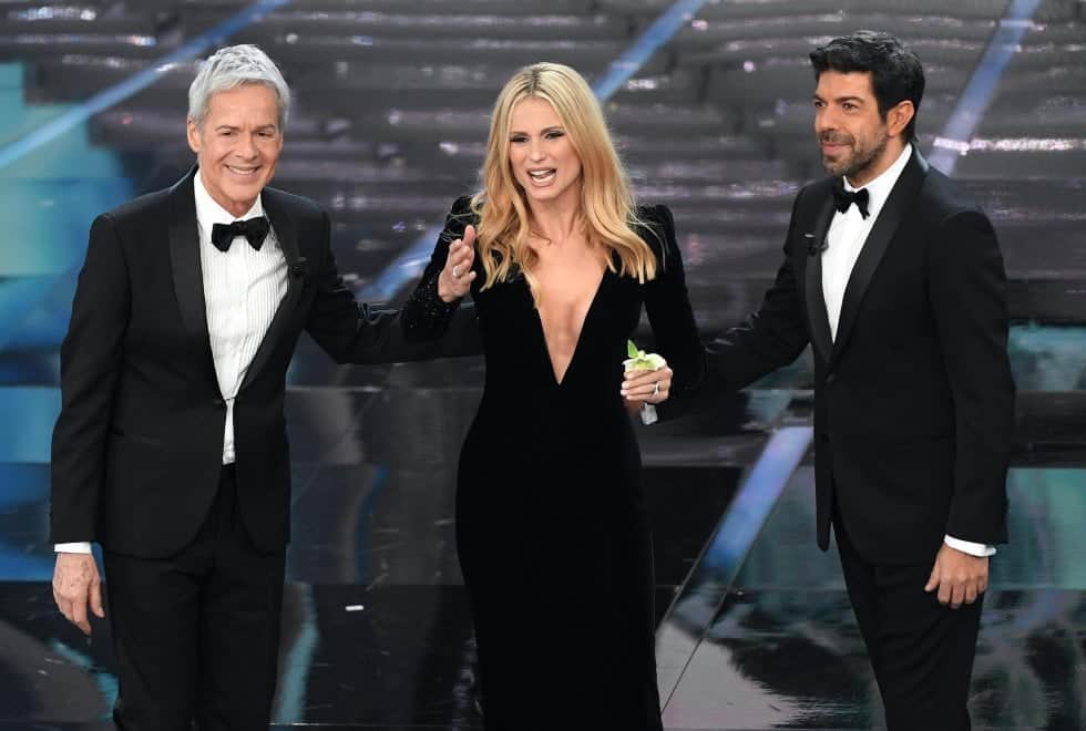 Pierfrancesco Favino a Sanremo 2018
