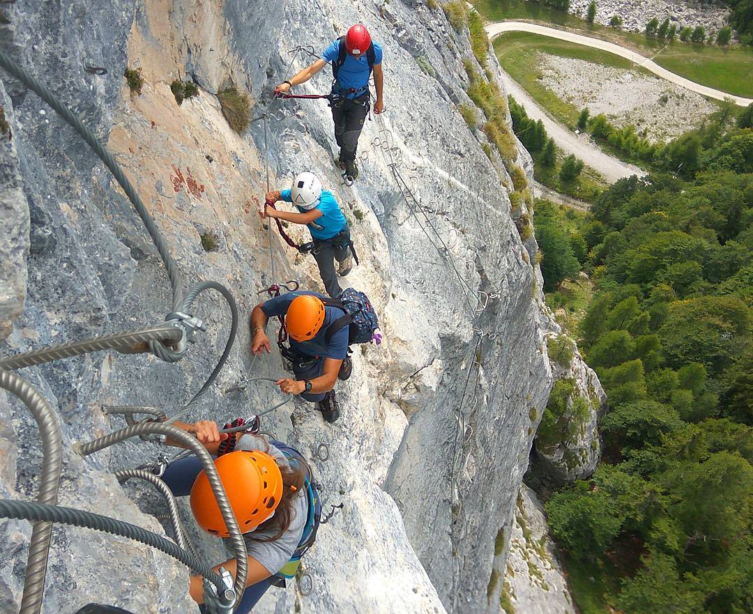 Arrampicata a Forni di Sopra