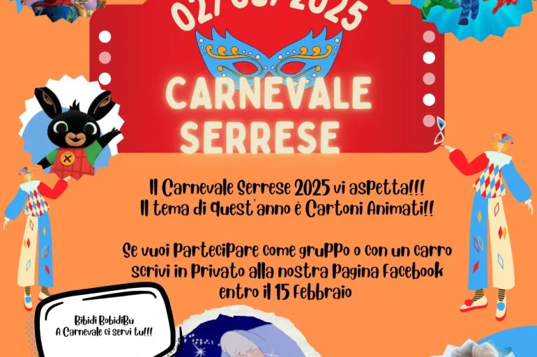 Carnevale serrese 2025